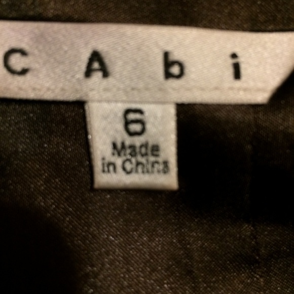 CAbi Skirt 6 Wool Blend Plaid Ruffle Brown Multi - Picture 7 of 8